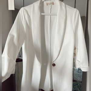 NWT IN WHITE altard state arden blazer-in WHITE
